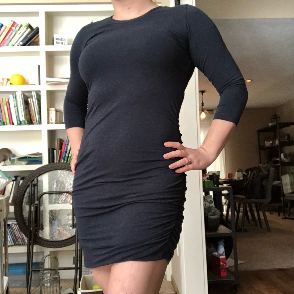 Lululemon Anytime Dress Heathered Inkwell